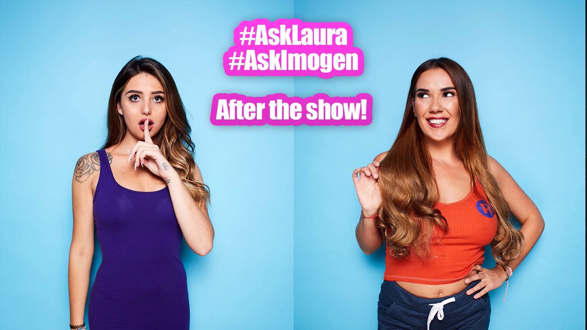 KavosWeekender's tweet photo. This Sunday 10pm #asklaura #askimogen @lauraweekender @ImogenWeekender #ibizaweekender @itv2 https://t.co/ga17tJfE9D