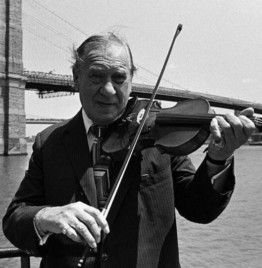 "My dad was the town drunk.
Usually that's not so bad, but New York City?"
― Henny Youngman (died February 24, 1998)