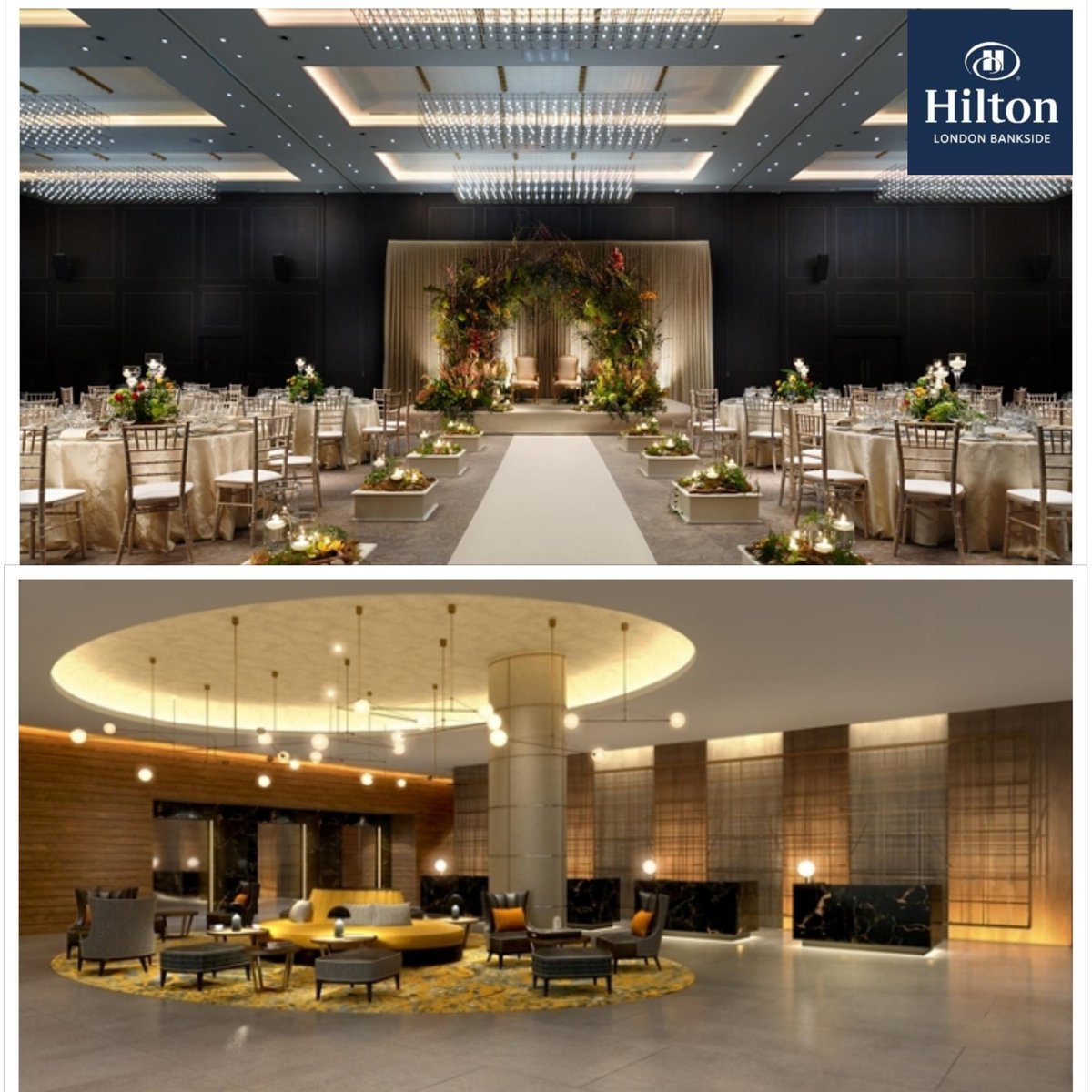 Give our friends <a href="/HiltonBankside/">Hilton Bankside</a> a call for your wedding venue needs. Central, luxury and seating up to 400, they give events a premium feel