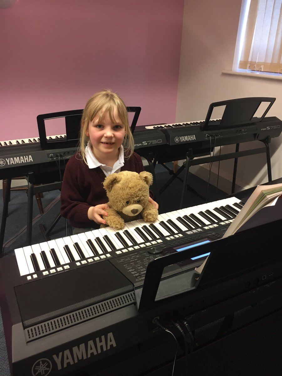 solihullmusic's tweet photo. We had another cuddly visitor to the school last week! Meet Barnaby 🐻! Bears can learn too! #musicforeveryone https://t.co/f88gMpQgtL
