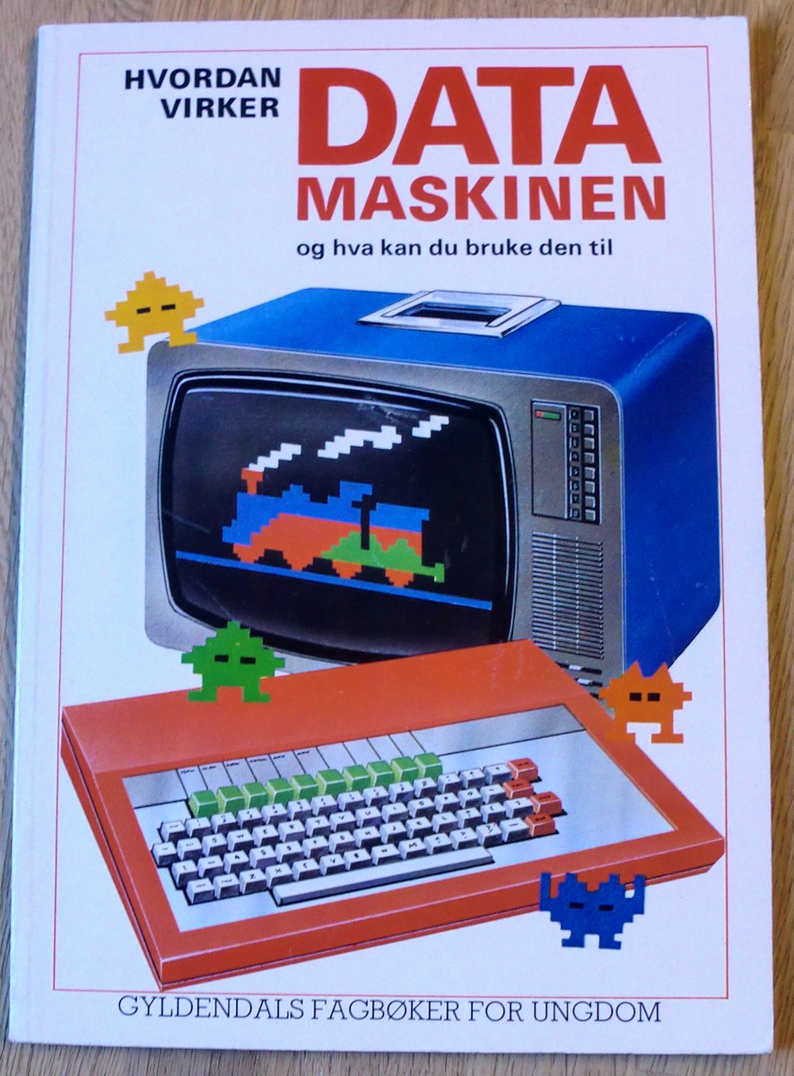 obriens_no's tweet photo. Hvordan virker datamaskinen og hva kan du bruke den til? #bok #retrodata #retrospill https://t.co/E92SG19Svt https://t.co/3yHpWmeEnl