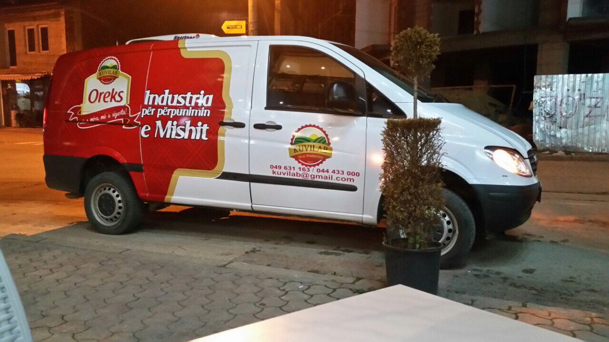 KuvilabOreks's tweet photo. Ka fillu brandimi i makinave transportuese te Kuvilab-Oreks.
"Me e mira me e sigurta" #kuvilab #oreks https://t.co/sqiX0yPxgx