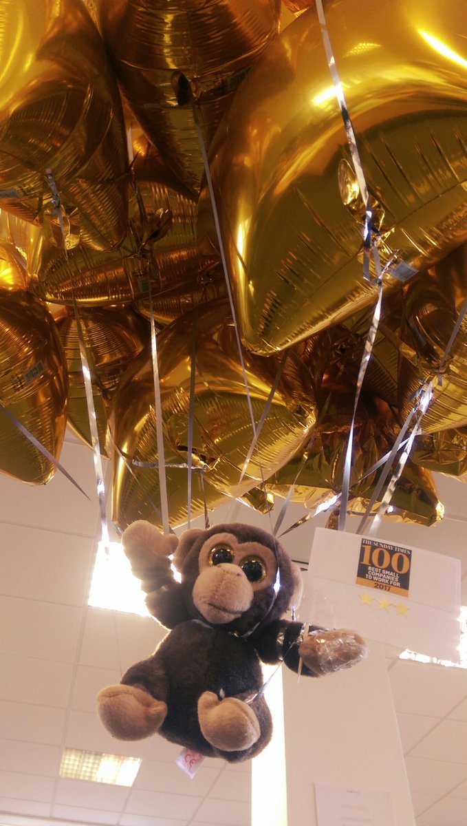 This year, we get in the Times Top 100. Next year, we send a monkey to space. #PaidChimpanzedia #WeAreSL #WeDoActualWorkToo #IPromise