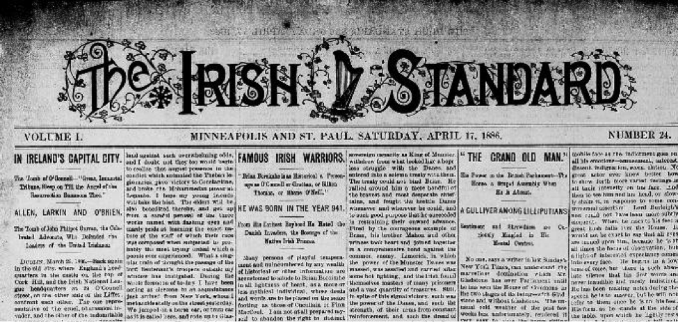 Exploring your Irish heritage? Have a look at the Irish American newspapers in our #ChronAm archives go.usa.gov/x9JZ2