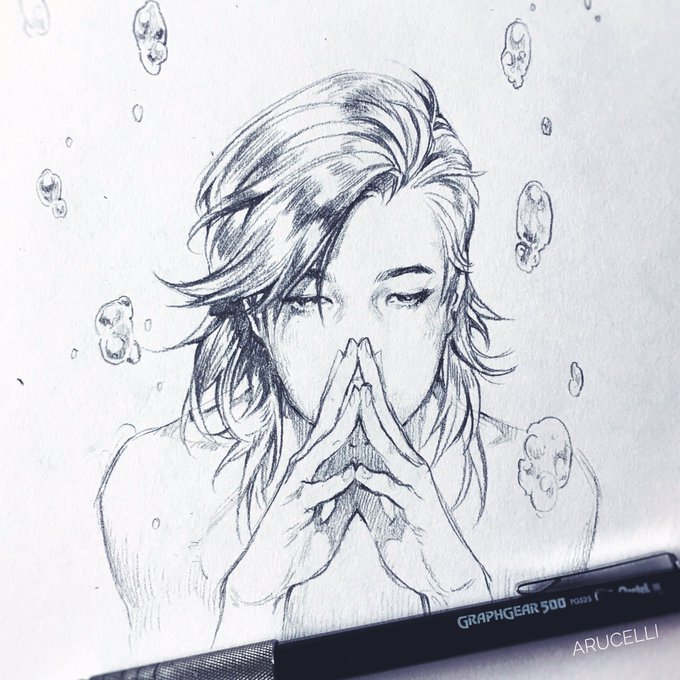 It's always during quiet mornings that I feel like I'm drowning ☔️ 