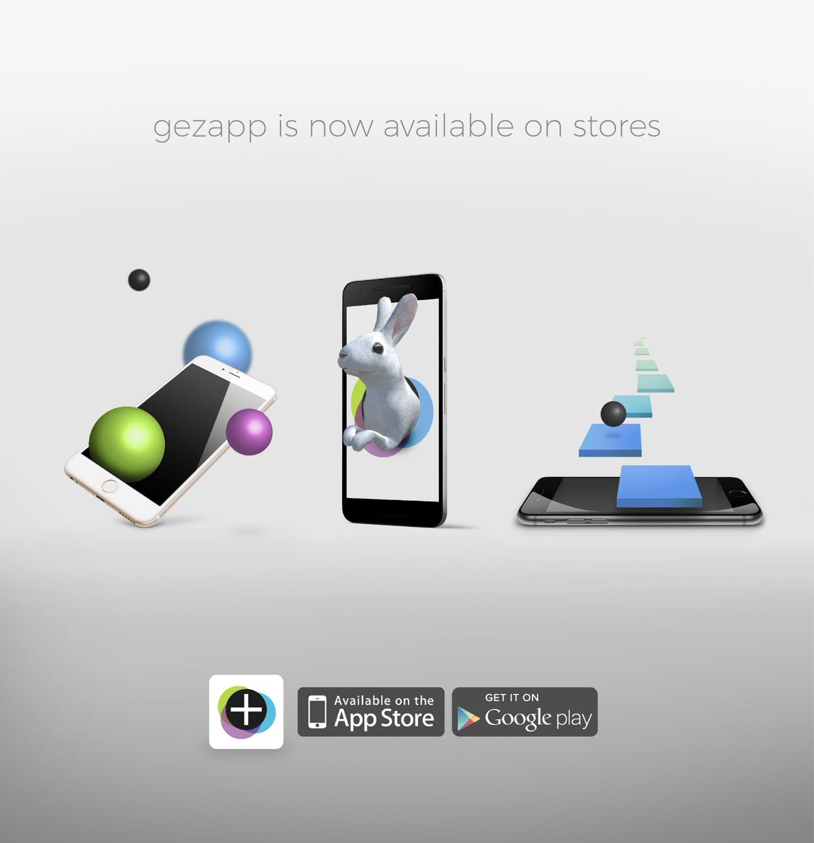 gezappAR's tweet photo. L'app di gezapp è ora disponibile sugli store! 😎 
#gezapp #wearerealitymakers
https://t.co/8K4R9TqMzI https://t.co/D57rmp3oEo