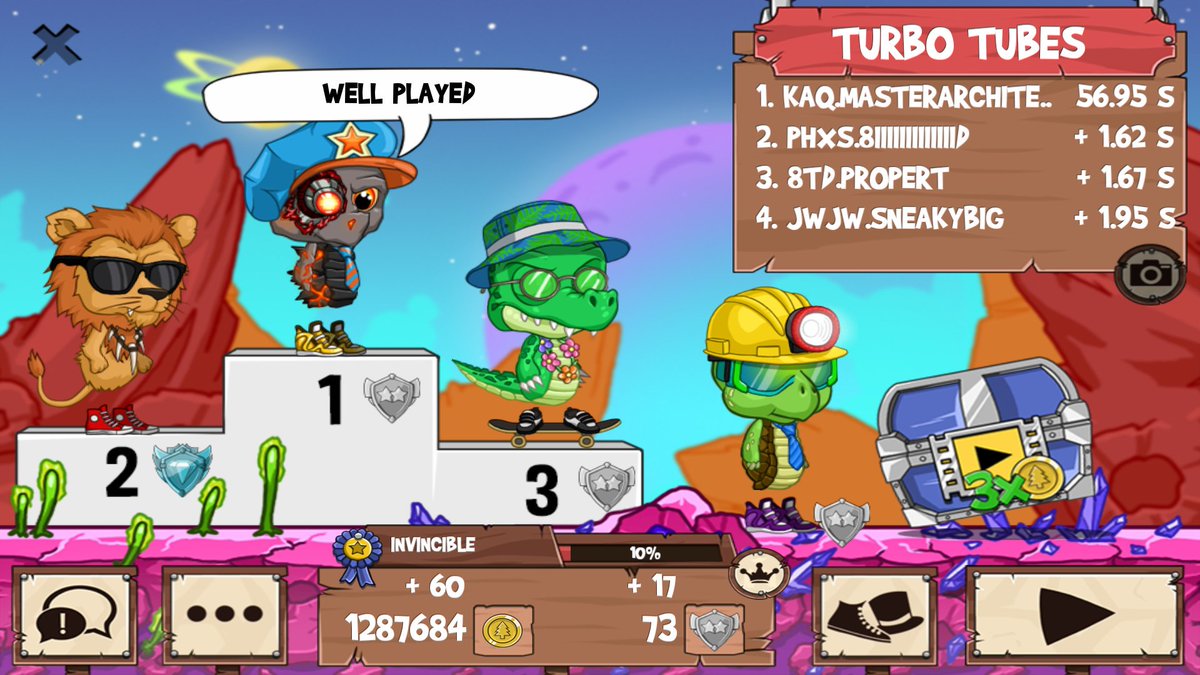 Homer_Lugo33's tweet image. Get on my level, son! #funrun2 #8IIIIIIIIIIIIID #ProperT #Sneakybig