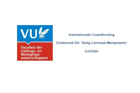 Internationale Crowdfunding: Veilig Cervicaal Manipuleren #Fysiotherapie #Manueletherapie #Zorg #Wetenschap fysiotherapiewetenschap.com/go4safe