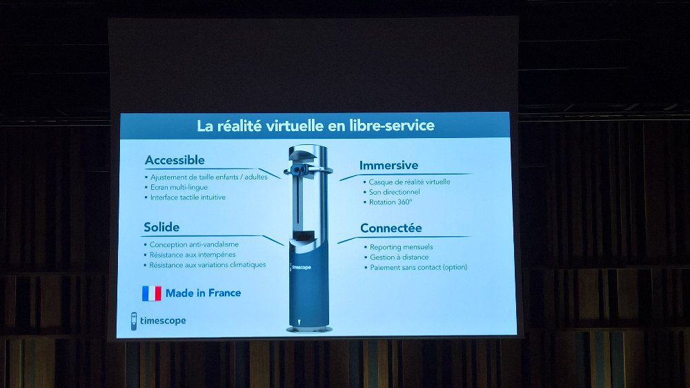 Maxime_GL's tweet photo. Timescope a fabriqué une machine a remonter le temps #VirtualReality2017 #VR https://t.co/1mxl0ng6BK
