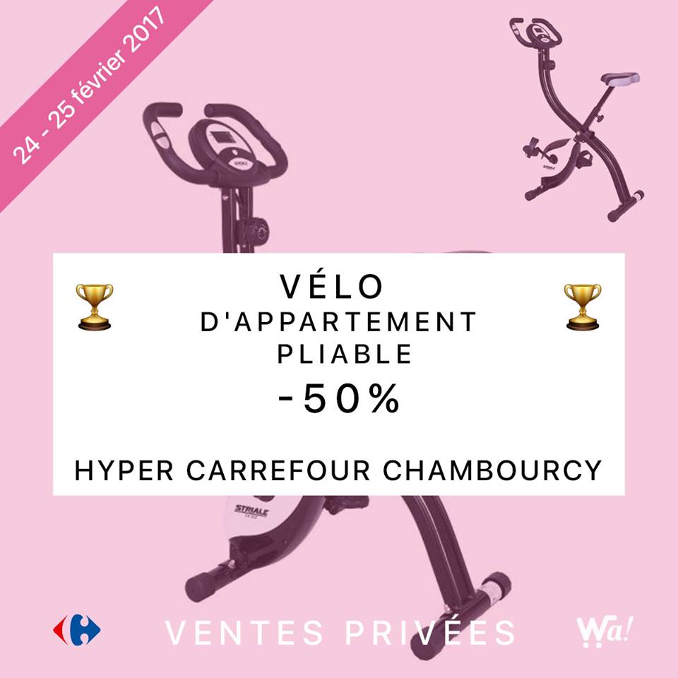 AppliWa's tweet photo. EXCLUSIF ! Users de l'#AppliWa ce week-end votre CC #Carrefour de Chambourcy vous propose des ventes privées sur une sélection d'articles 😄 https://t.co/bWCCYpu21I
