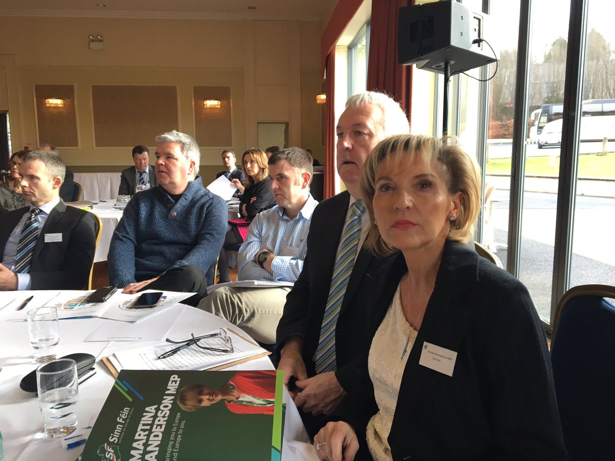 Bogsideandproud's tweet photo. At Centre for Cross Border studies Conference in Armagh listening to @M_AndersonSF and @SeanMcPeake3 of #NILGA #BREXIT @cathalboylansf #ae17 https://t.co/LxAcX7OgCI