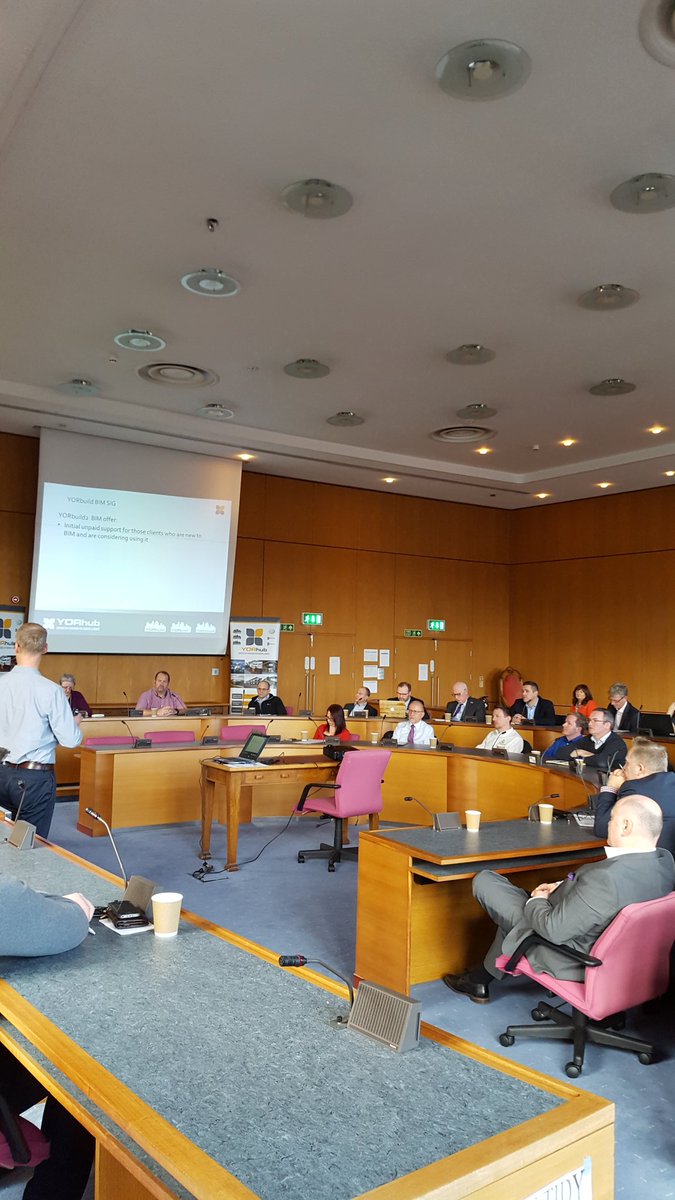 YORscep2's tweet photo. YORbuild contractors talking BIM https://t.co/Fsal9oMV5A