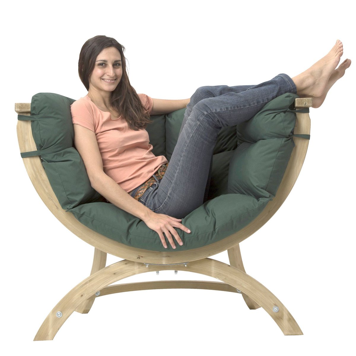 Outdoor_DiMe's tweet photo. #Poltrona #Siena #Uno #Green #Weatherproof, con struttura in legno di abete rosso e fodera impermeabili.

Per info: https://t.co/Stmksj0ebW https://t.co/POJLMvBA1g