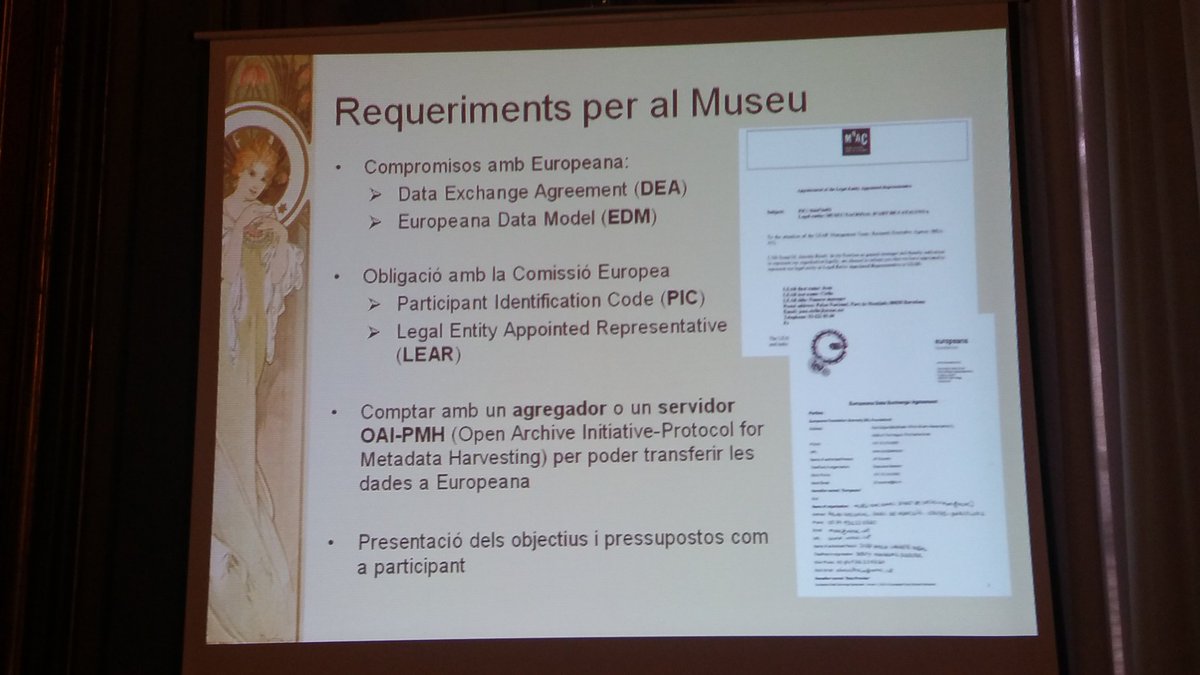 MuseuNac_Cat's tweet photo. Presentant l'experiència del museu al projecte #ArtNouveau #PartagePlus d'@Europeana https://t.co/oLBtfLnToZ