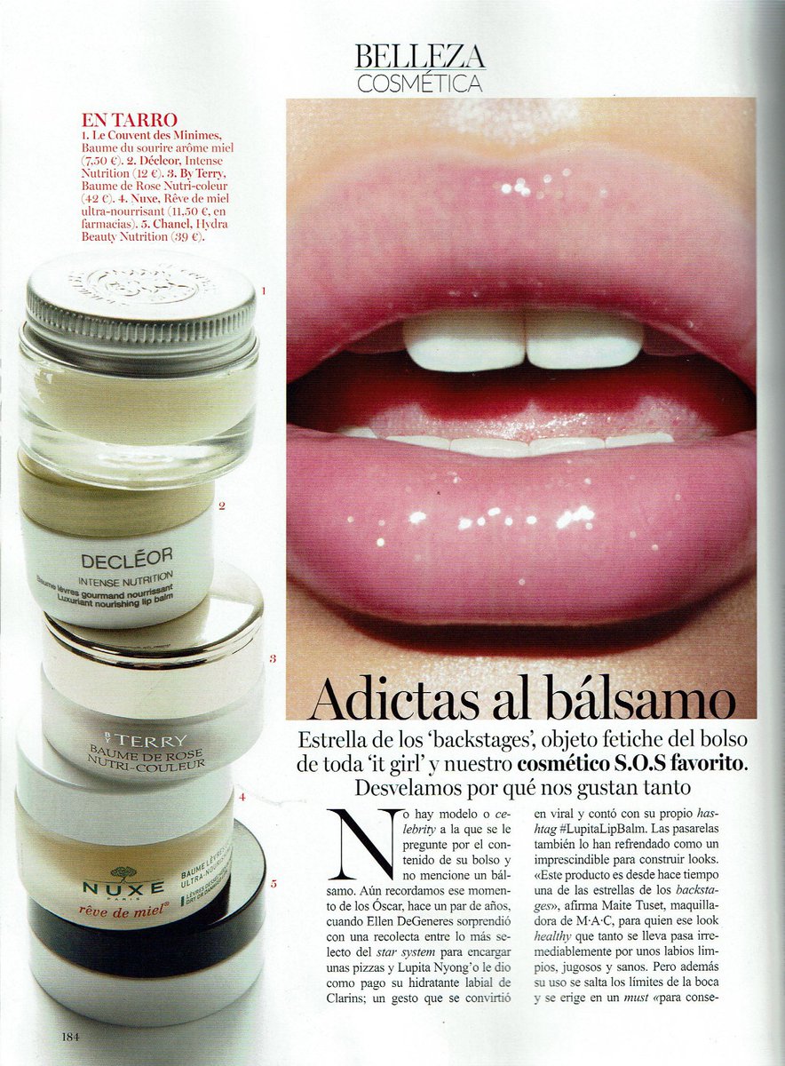 idermainstitut's tweet photo. ¿Son seguros los bálsamos labiales? Nos lo explica el Dr. Josep González Castro, #dermatólogo de #IDERMA, en este artículo de @VogueSpain. https://t.co/EZ8SRv7xNu