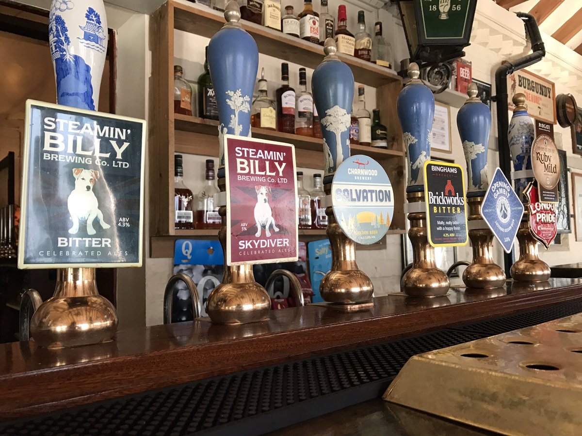 SBCowandPlough's tweet photo. Happy Friday all! Our beers are all set and ready for the weekend 🍺#LeicesterPubs #TGIF https://t.co/IGLTN1t4fw