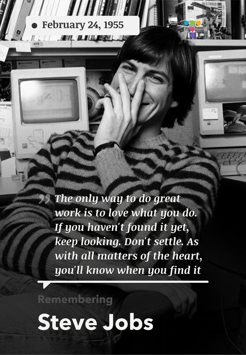tiimelines's tweet photo. #todayintiime
https://t.co/6PD1VB0v6O
#tiimelines #tiime #stevejobs #apple https://t.co/2TOuFgSDeq