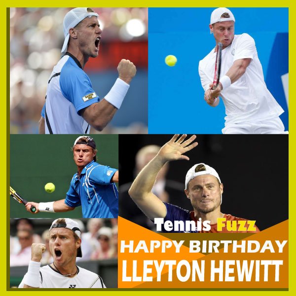 Former number 1 and 2 grand slam titles, not a bad career. Happy Birthday Lleyton Hewitt.  