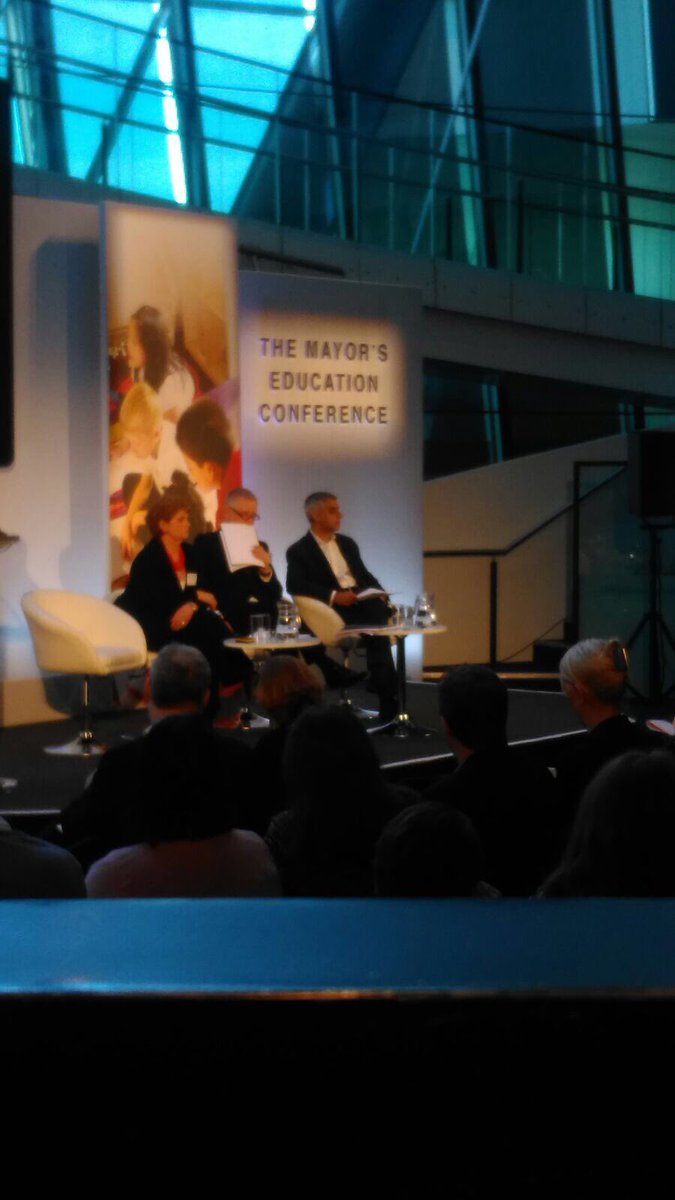 DominyRoe's tweet photo. Inspiring messages at the #MayorsEducationConference with @kittylive18 #TransformEducation https://t.co/EpM72KfQS5