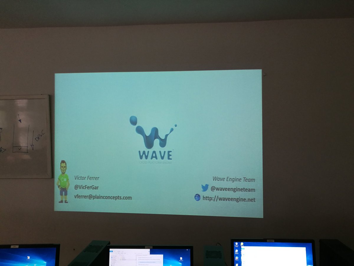 vallahackathon's tweet photo. Seguimos en #VaHack2017 ahora con taller práctico de @WaveEngineTeam con @VicFerGar , grabaremos y subiremos a @YouTube https://t.co/LrL7RkW7My