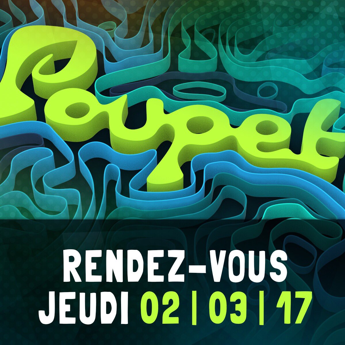 FestivalPoupet's tweet photo. 🙌 RDV Jeudi prochain pour l'annonce complète de la programmation 2017 !  Un seul hashtag pour vos tweets, photos et questions 👉#Poupet2017 https://t.co/xrZfkJurA6