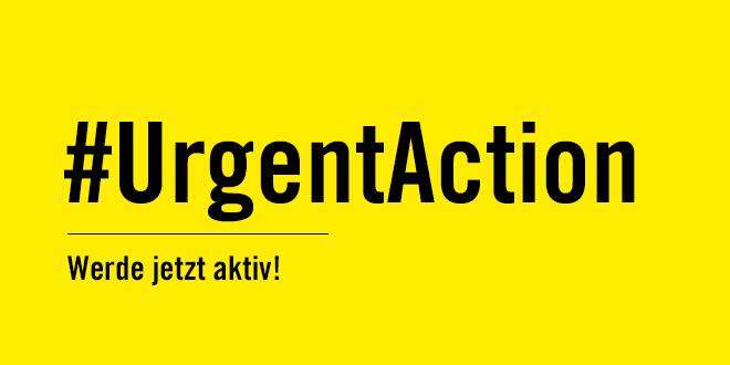 urgent action twitter