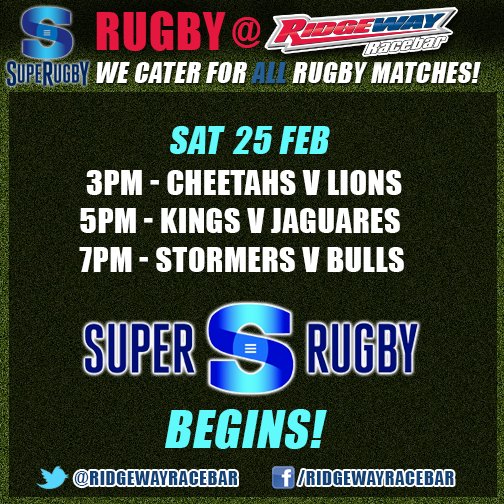 Your weekend sport with us - #MODC2017 cricket, <a href="/SuperRugby/">Super Rugby Pacific</a>, <a href="/EFLCup/">EFL Cup</a> FINAL on Sun, <a href="/premierleague/">Premier League</a> all weekend, <a href="/LiverpoolRSA/">OLSC Gauteng 🇿🇦</a> on MON!