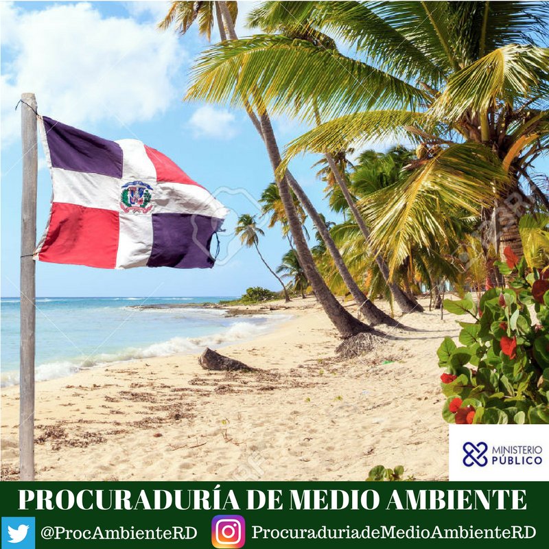 Para ondear nuestra bandera con orgullo tenemos que proteger nuestro medio ambiente.
