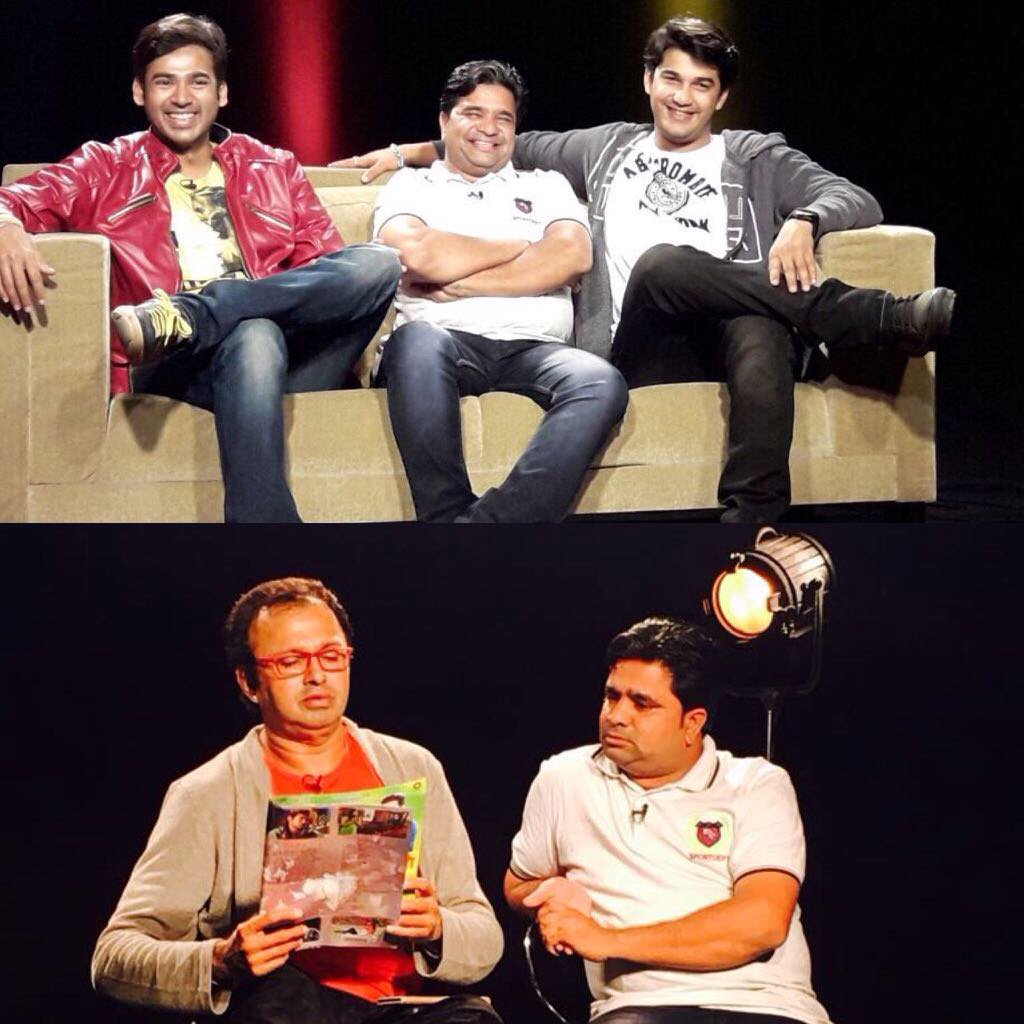 JourneyPremachi's tweet photo. #AbhishekSethiya @mady5033 #AmolBhave & @nikhilkamath wrapped up an interview for #Mayboli Marathi Channel today about #JourneyPremachi https://t.co/r7CVRMT1ob
