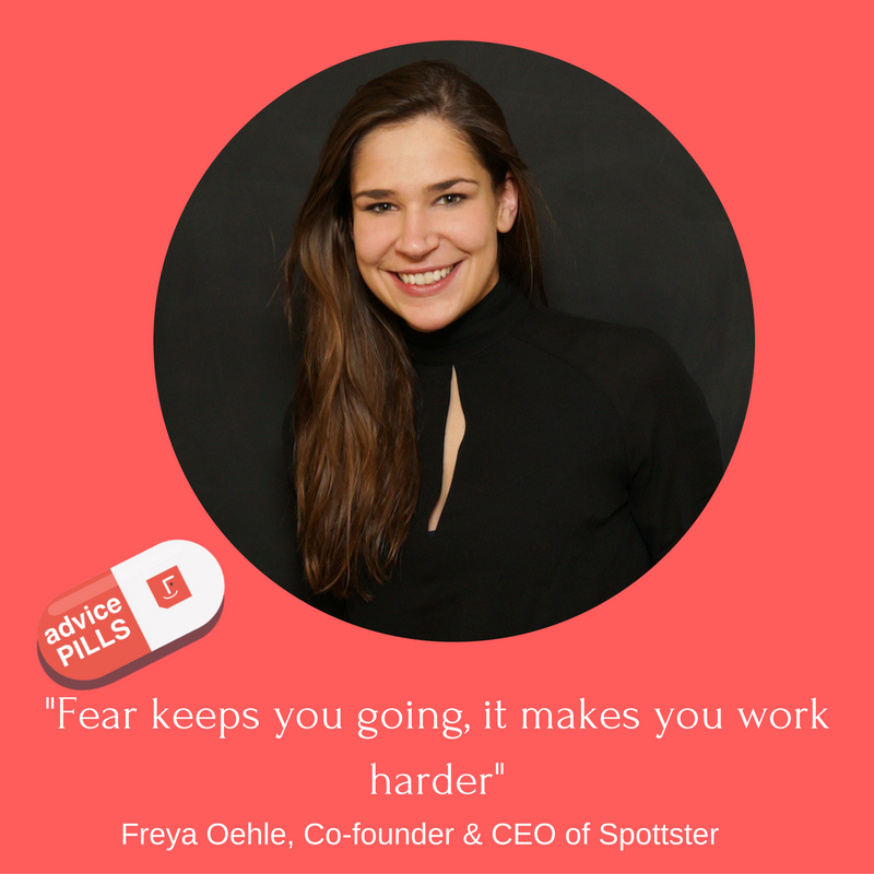 Just some food for thought brought to you by <a href="/SpottsterCom/">Spottster</a> co-founder, Freya Oehle. #advicepills