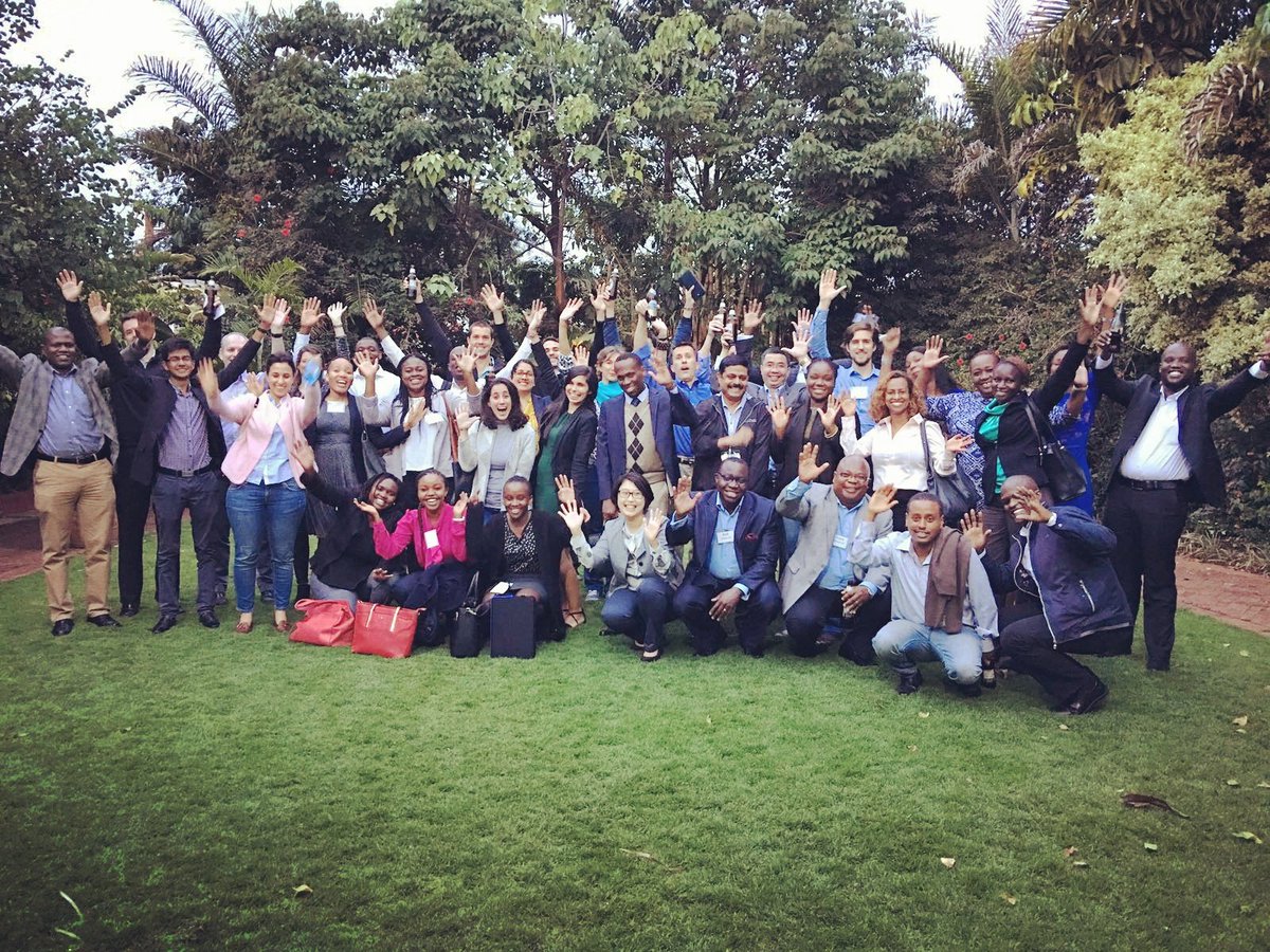 CaribbeanCIC's tweet image. Group shot with the Climate Innovation centers at there annual network meeting. #SankalpAfrica #CCIC #worldbank #kenya #nairobi