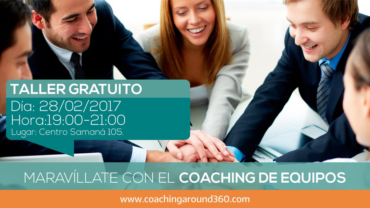 sergionuneZ360's tweet photo. Nuestro taller de "#COACHING DE #EQUIPOS" (@coachingaround) lleva +de...¡100 solicitudes! Inscríbete AHORA
https://t.co/RXOd0KN4gH https://t.co/lC01QfaDC0