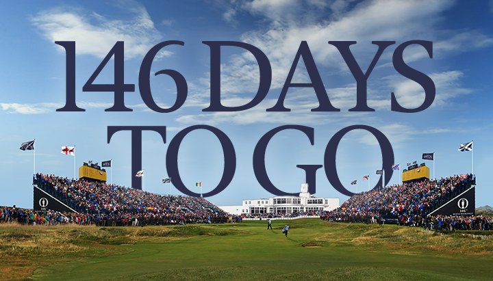 146 days until The 146th Open! Royal Birkdale will welcome the world's greatest golfers for the 10th time this July. #TheOpen