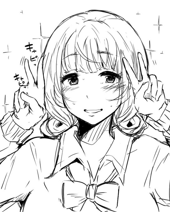 眠井さん(@zzzneru)のゆる子ちゃんいつも辛そうだから笑顔で描いたけどアへ顔のほうが似合ってた(よその子をアへ顔にする人間の屑) 