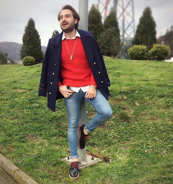 enzotesoti's tweet photo. Para nuestro #outfit del viernes elegimos este de #Elarmariodeyisus
 con nuestros bluchers E803412 Arkos Marino #menstyle #EnzoTesoti #ootd https://t.co/R8SoAUvjPu