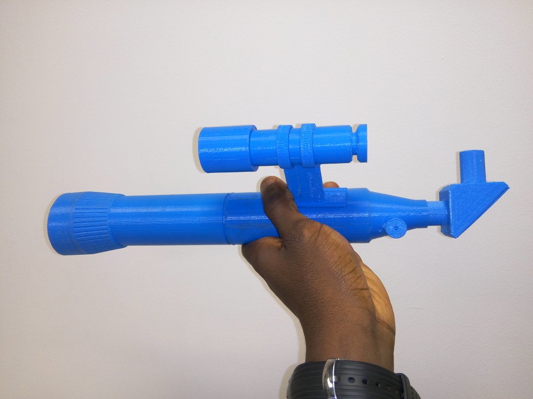 AstioTech's tweet photo. Sample Prototype of our #3Dprinted Telescopes and the Robot. Our aim is to inspire Africa's next gen of Scientist. #AstioTech #EduImpact https://t.co/mo1y8A7sCg