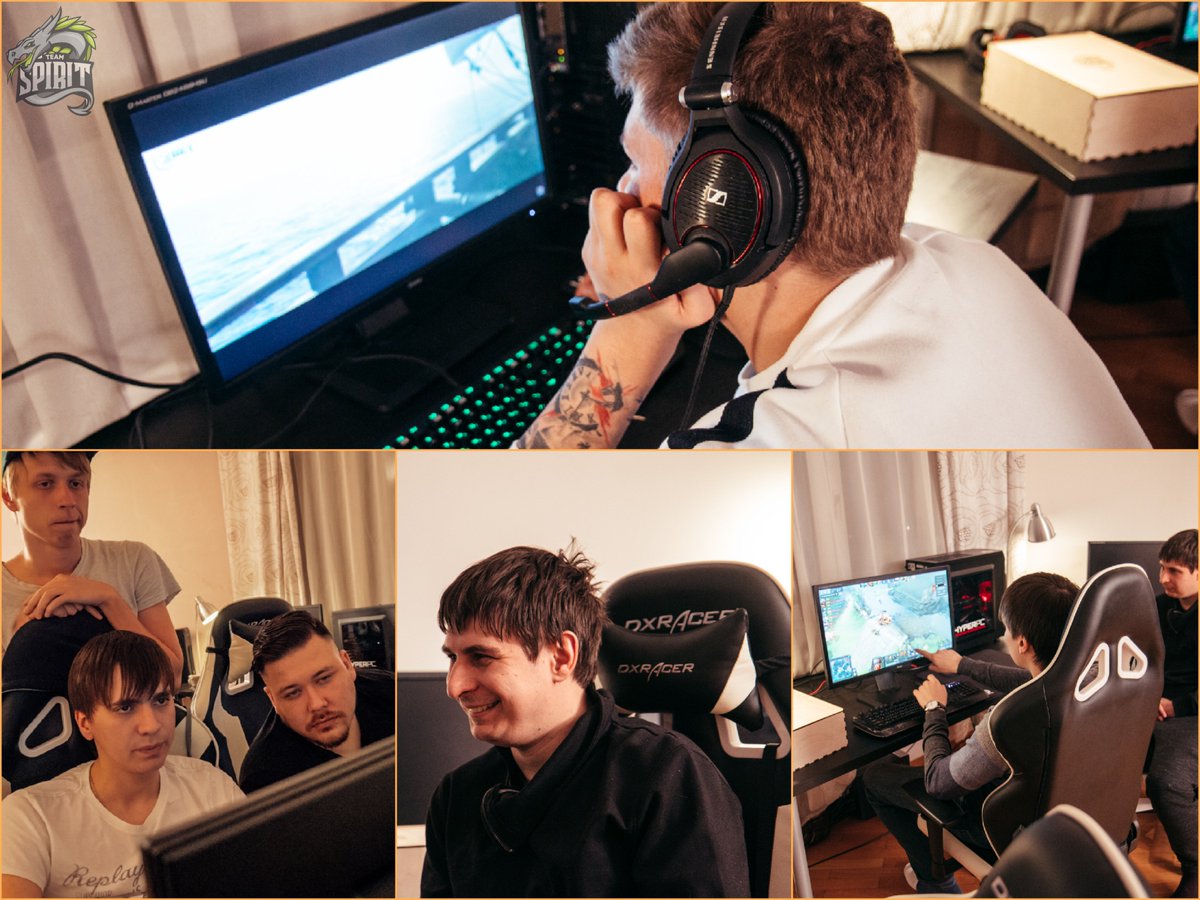 Team__Spirit's tweet photo. We are back to pratice! Time to improve and evolve even more. #SpiritBootcamp begins again!
#SpiritDota https://t.co/HixG1UAW2J