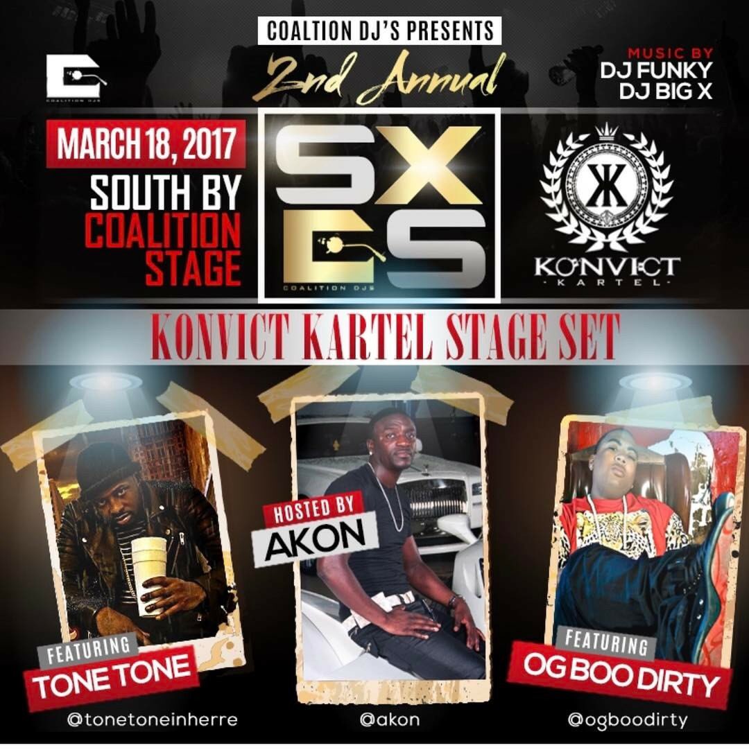 AmyH_PR's tweet photo. Amy Hanks Public Relations announces Akon as the Official Host of the Coalition DJ's  SXCSE Email amy@amyhanks.com for all media inquiries. https://t.co/h8UW4sGb8I