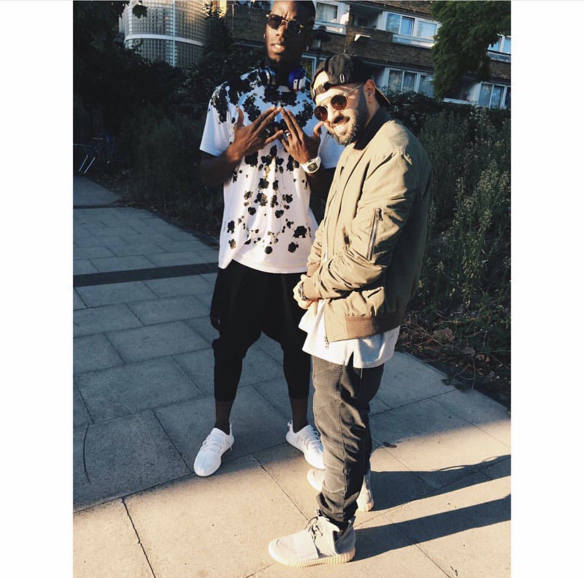 KidSuwaidi's tweet photo. Good times with my brother @paulpogba https://t.co/TkXM6RfPWM