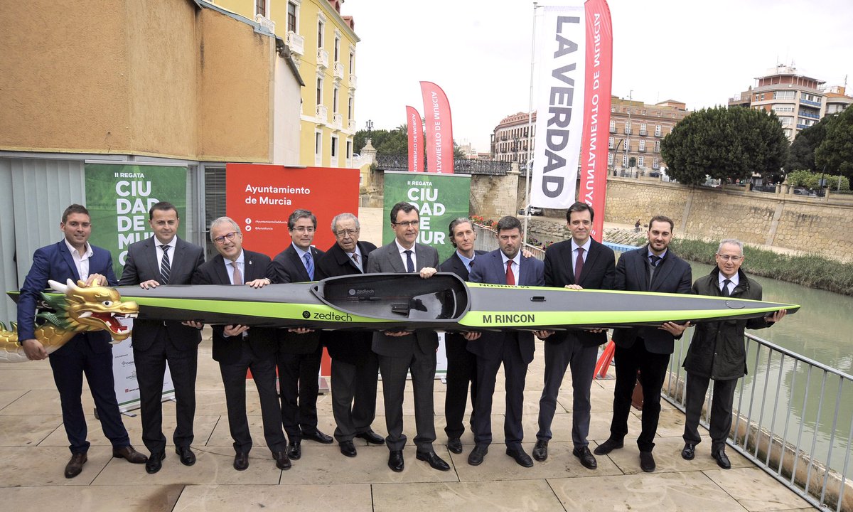 El río se consolida como escenario deportivo de primer nivel con la II Regata Ciudad de Murcia que se celebra este fin de semana 🚣🏽