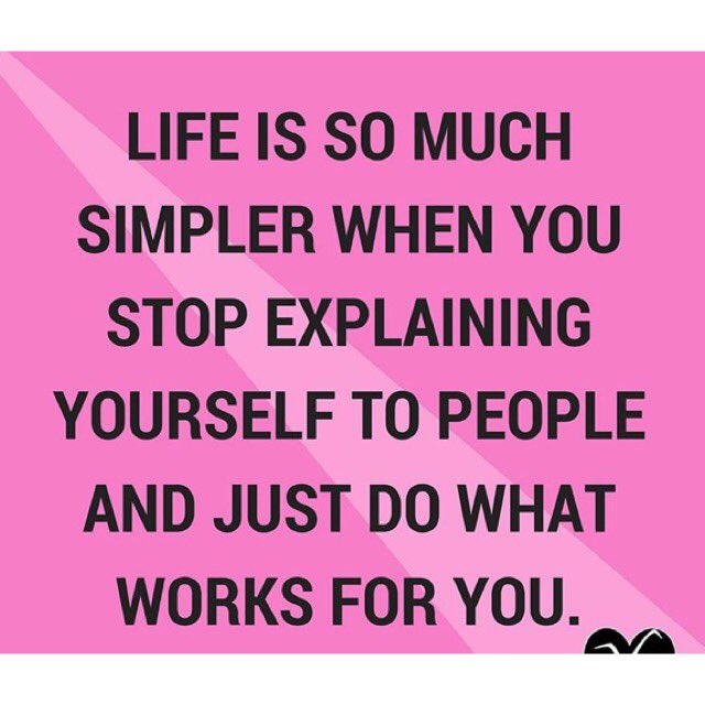 After 5 yrs I don't have to explain why I quit! Damn it's MY LIFE 😂😂 https://t.co/TB14Qm2aJU