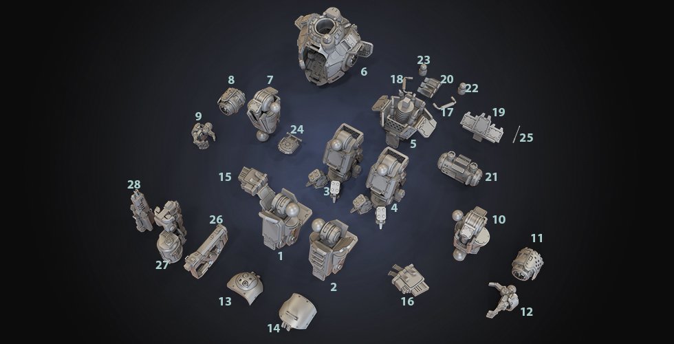 3Dmodelin_g's tweet image. My last work !!! #BattleRobot #AtlasTitan #3dmodeling #Assembly #3Dprinting   #Titanfall2 #Autodeskmaya 
nixon3dmodeler.com/2017/02/battle…