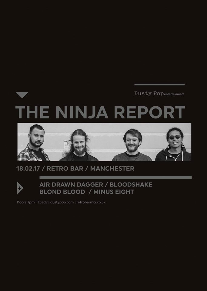 Manchester's <a href="/NinjaRepMusic/">The Ninja Report</a> performed to a sold out Retro Bar, here's waht Jay Kirk said of the night... manchester.rocks/blog/ninja-17
