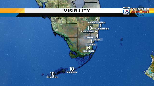 Drive safe, still dealing with visibility issues caused by fog. Watch Meteorologist Julie Durda for more. https://t.co/toPT4eZAdY
