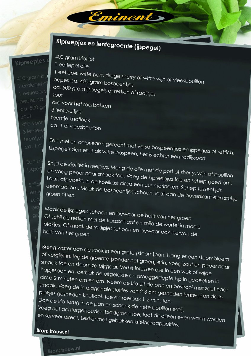 RECEPT met ons product van de week! Wist je dat ijspegelradijs milder is dan gewone radijs?  #radish #icicleradish