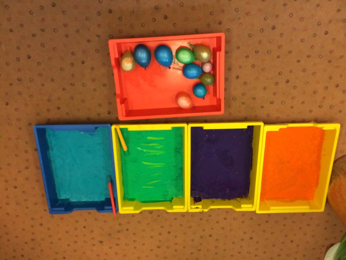 MrsKGMiles's tweet photo. Painting fun this afternoon for #preppre. Paint bombs and splat painting. https://t.co/W8hMfGUK5K