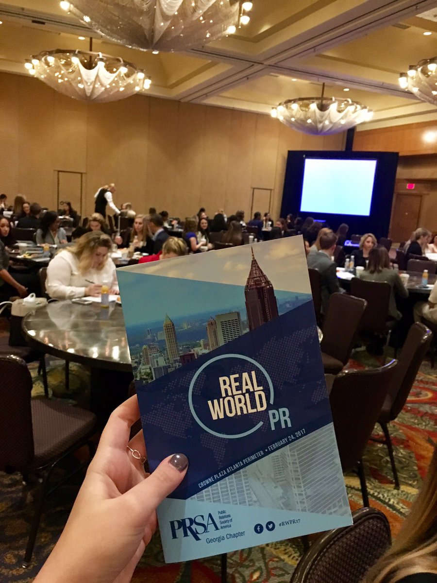 UofSC_PRSSA's tweet photo. Early bird gets the worm here at #RealWorldPR. We're so excited to get this day started #PRSSA #RegionalConference #rwpr17 https://t.co/4DR7jJLCjA