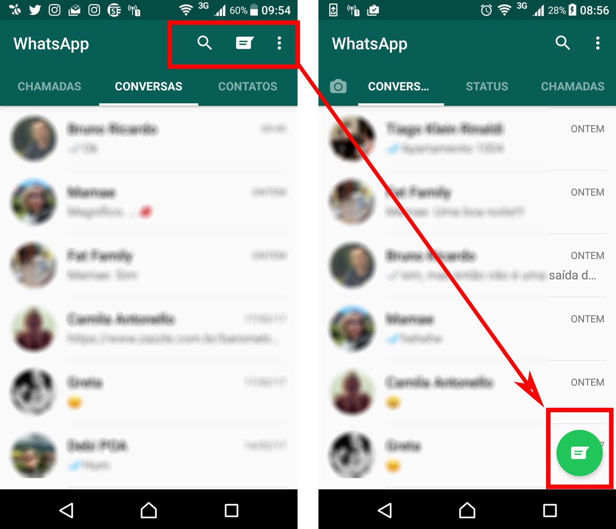 Onde achar seus contatos depois do update do WhatsApp? Aqui! - AndroidPIT ow.ly/c8iL309jRaU