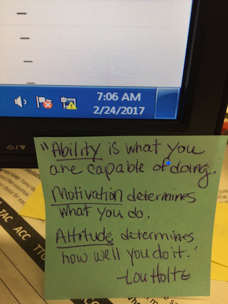 scubagiraffe's tweet photo. @StartsWithUsCHS I found this quote yesterday by #louholtz #InspirationalQuotes #chshappybingo https://t.co/oMk92ET0zp