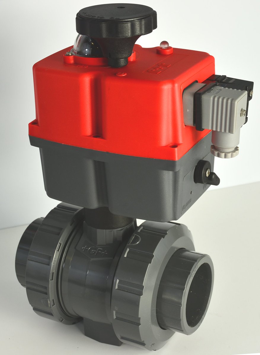 jjautomation1's tweet photo. PVC GF 546 ball valve, actuated using our EASY FIT mounting kit with #modulating functionality! #easyfit #mountingkit #plastic #ballvalve https://t.co/pv87BEnWoy
